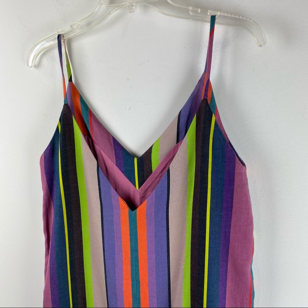 Mara Hoffman Georgia Rainbow Striped Dress Sz S - Picture 7 of 10